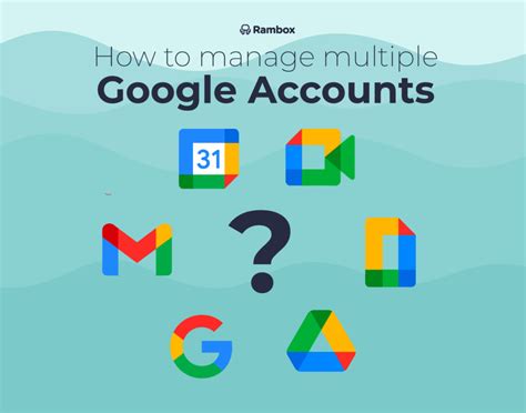 manage google accounts